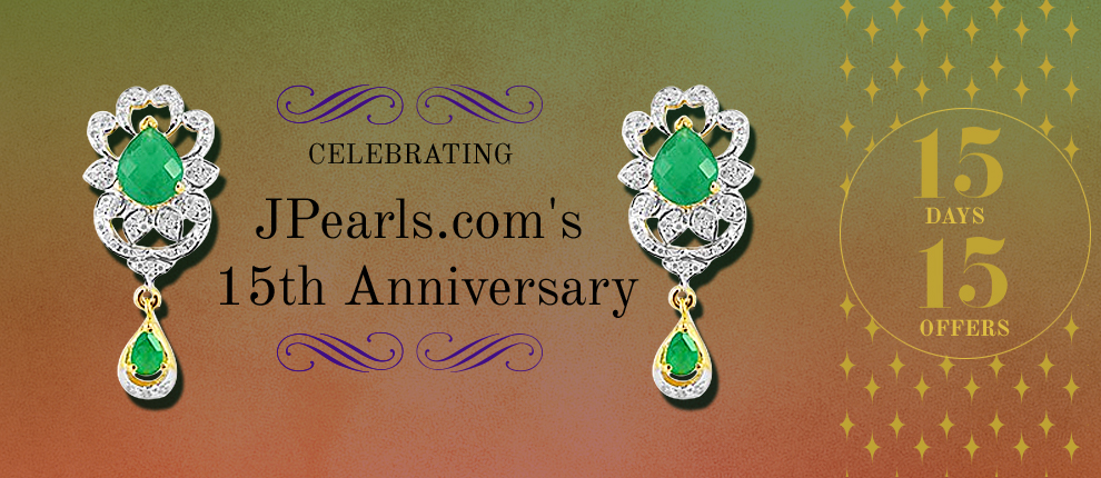 JPearls.com anniversary jewellery offers and pearl sets discounts