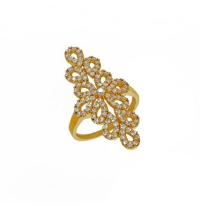 The stunning princess gold ring