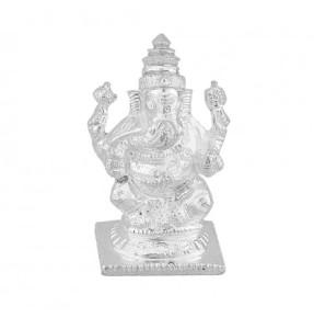 silver idols and coins